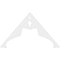Ekena Millwork Pitch Heath Architectural Grade PVC Gable Pediment, 36"W x 21"H x 1"P (14/12) GPP036X021X100HEA - alternate 2